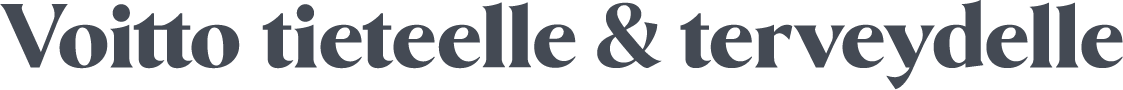 Voitto tieteelle ja terveydelle